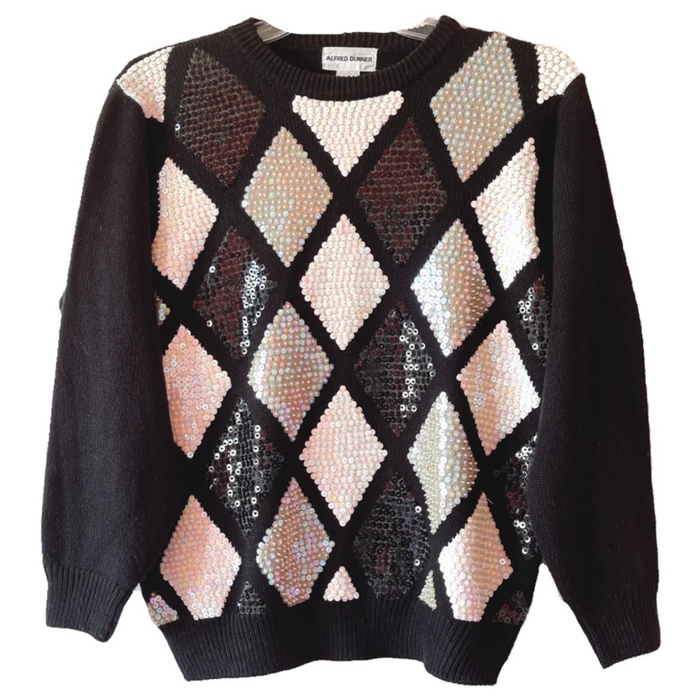 Vintage Alfred Dunner Sequin Sweater